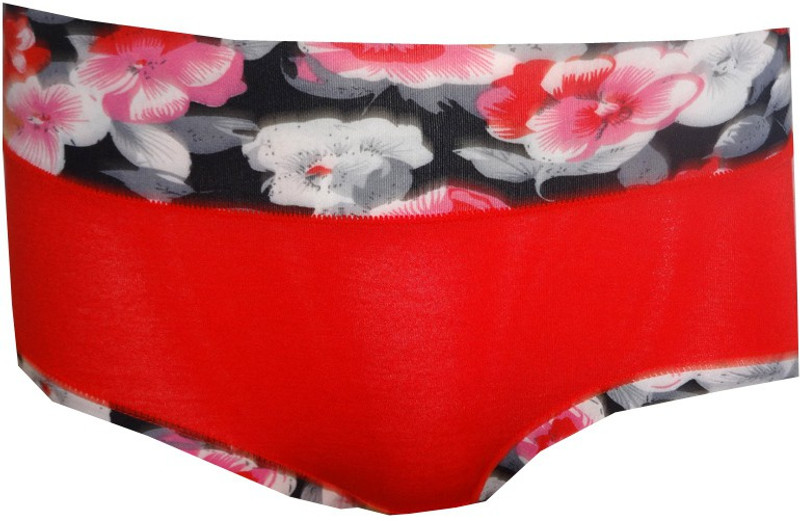 Fenleisi Women Hipster Red Panty(Pack of 1)