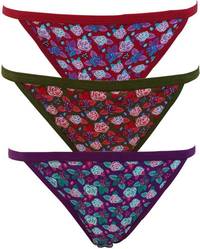 Lure Wear Baby 03 Women Hipster Multicolor Panty(Pack of 3)