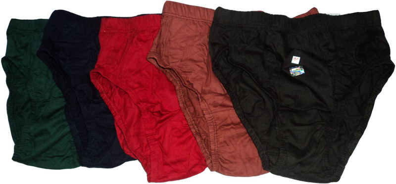 Priya Tex Wonder Women Hipster Red, Green, Blue, Brown, Grey Panty(Pack of 5)