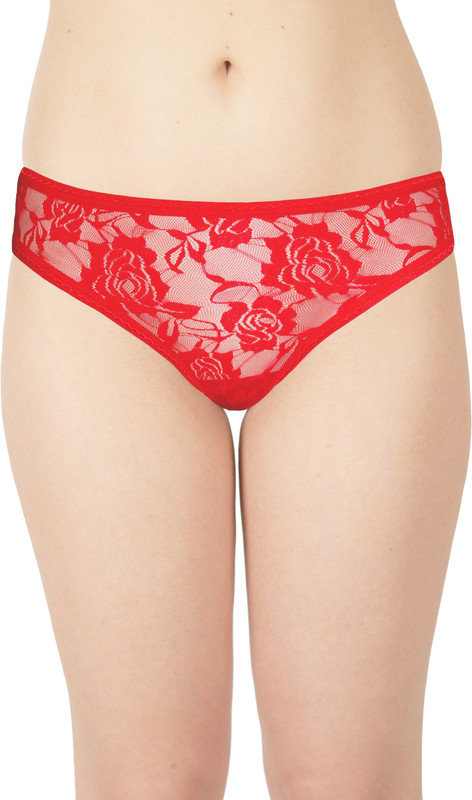 Selfcare Women Thong Red Panty(Pack of 1)