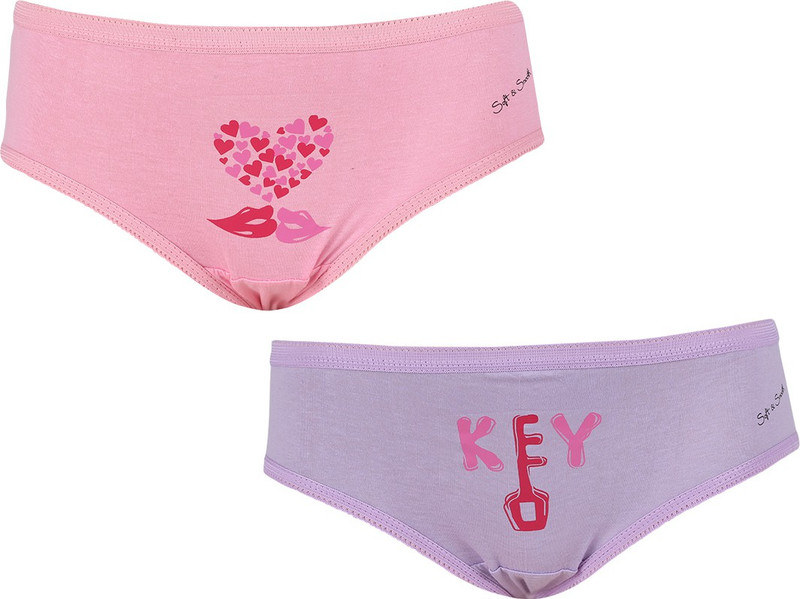 Soft&Smooth Pnpu Women Hipster Purple, Pink Panty(Pack of 2)