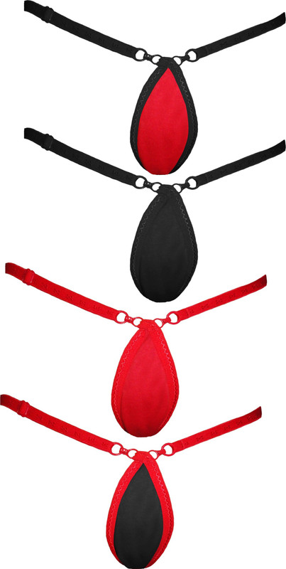 Selfcare Women Thong Multicolor Panty(Pack of 4)