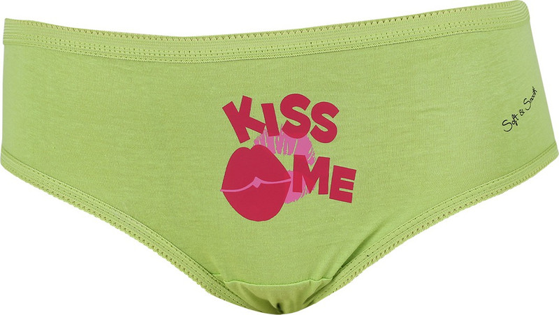 Soft&Smooth GN Women Hipster Green Panty(Pack of 1)