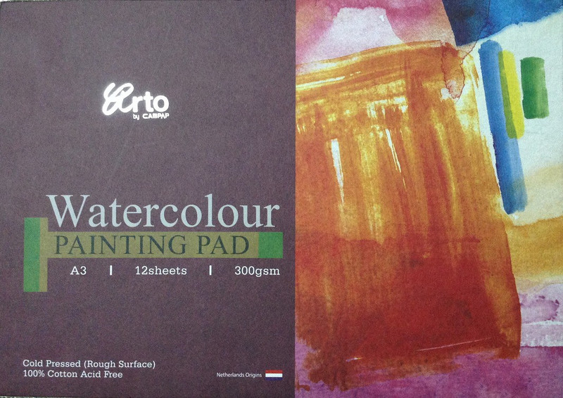 Campap Arto Cold Pressed 100 Cotton Acid Free A3 Watercolor Paper Set Of 1 White Buy Online In Burundi At Desertcart 159579842