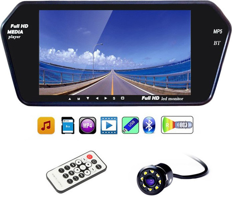 Speedwav 225777 LED 7 Inch Car Headrest Monitor