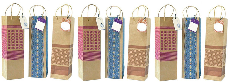 The Drawing Board Printed Party Bag(Multicolor, Pack of 9)