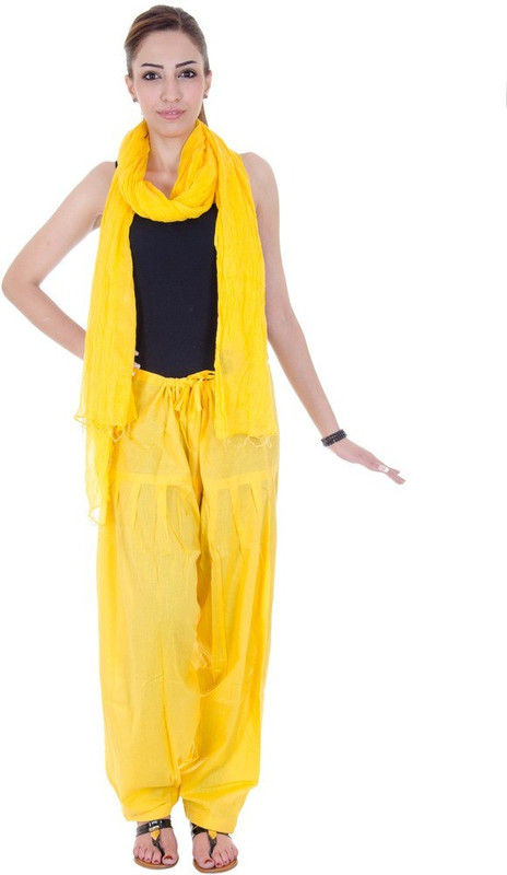 Home Shop Gift Cotton Blend Solid Patiala