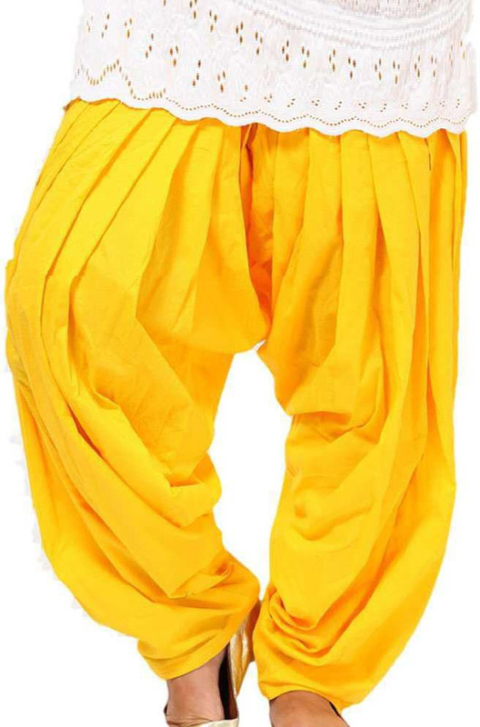 Emma Fashion Cotton Blend Solid Patiala