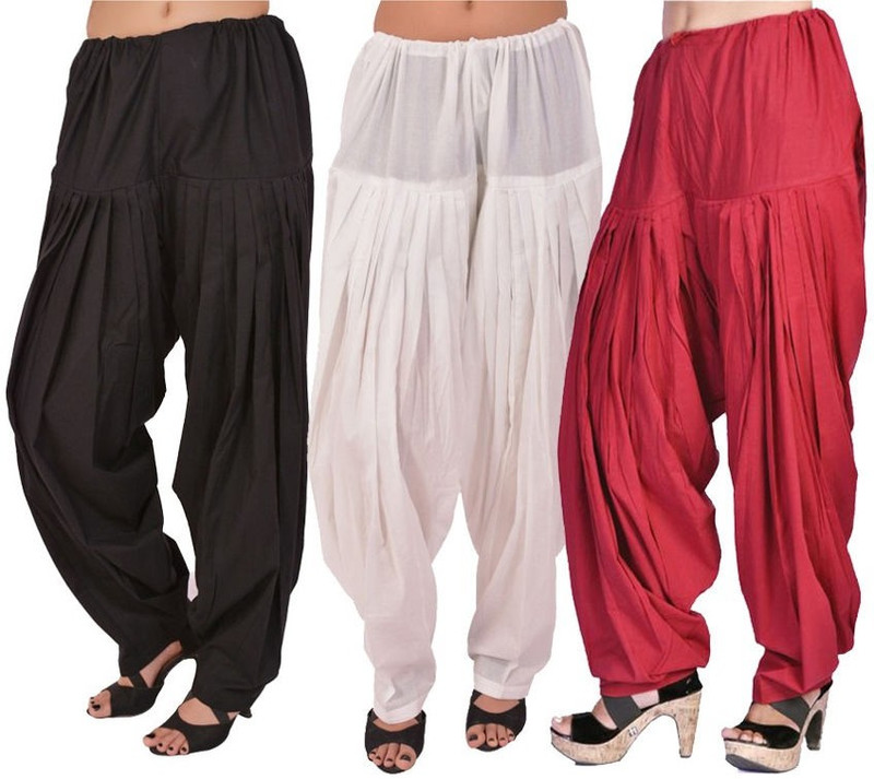 Pi World Cotton Blend Solid Patiala