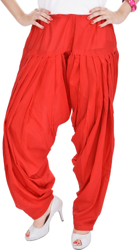 Padma Cotton Blend Solid Patiala