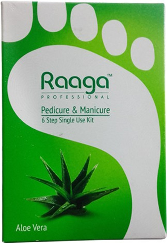 Raaga Professional Aloe Vera Pedicure & Manicure Kit(110 g, Set of 6)