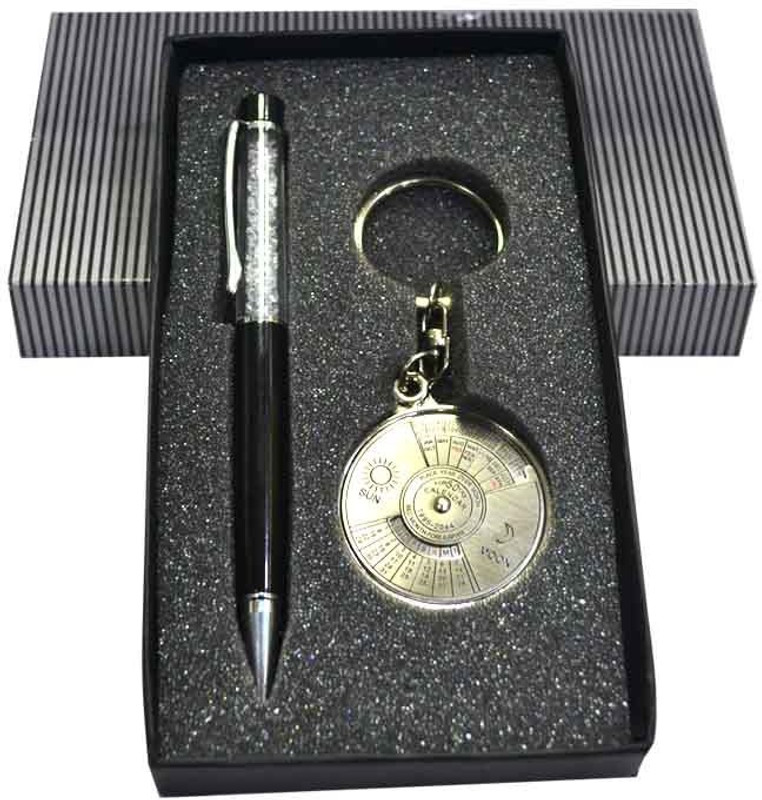 Jaycoknit Knight N Days Calendar Pen Gift Set(Blue) RS.299 (40.00% Off) - Flipkart