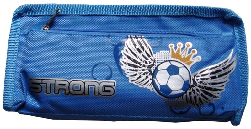 Tian Qi VEP046B Cloth Pencil Box(Set of 1, Blue)