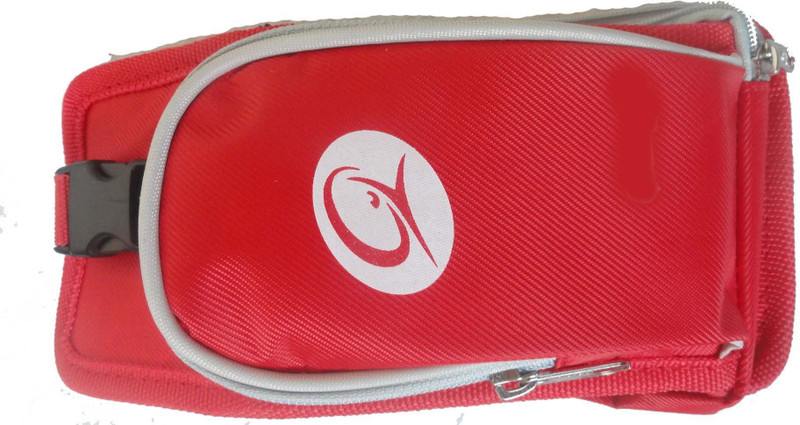 Dream Bag Mobile Pouch Sports Art Cotton Pencil Box(Set of 1, Red)