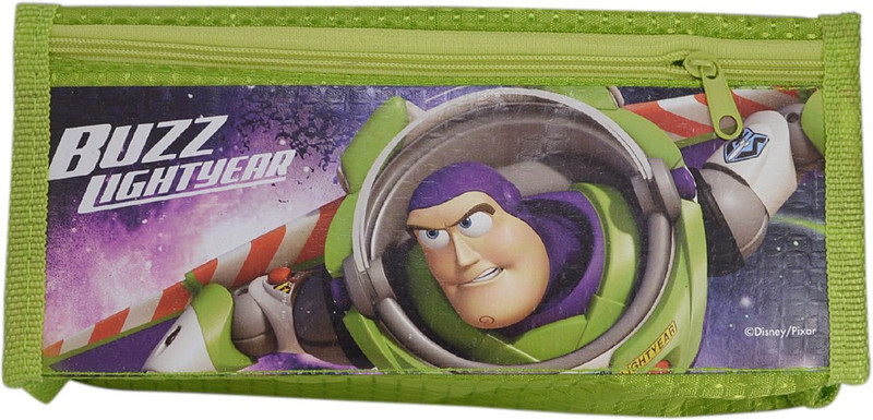 Saamarth Impex Space Buzz Lightyear Art Fabric Pencil Box(Set of 1, Green)