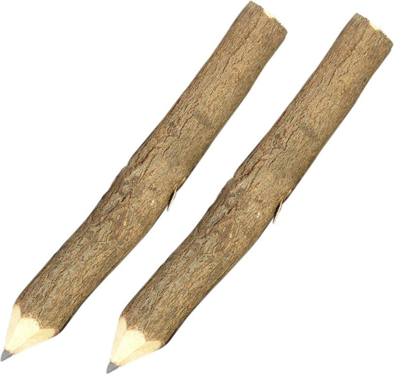 Golddust PSVKI_002 Pencil(Set of 2, Brown)