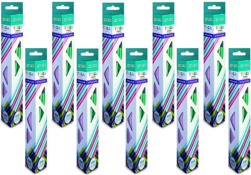 Apsara 00000 Pencil(Set of 10, Multicolor)