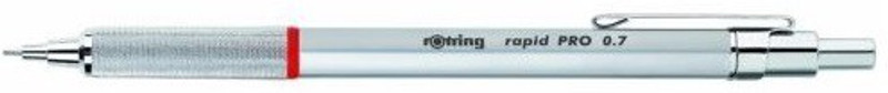 rotring Technical Drawing Silver Chrome Mechanical Pencil Pencil(Set of 1, Silver)