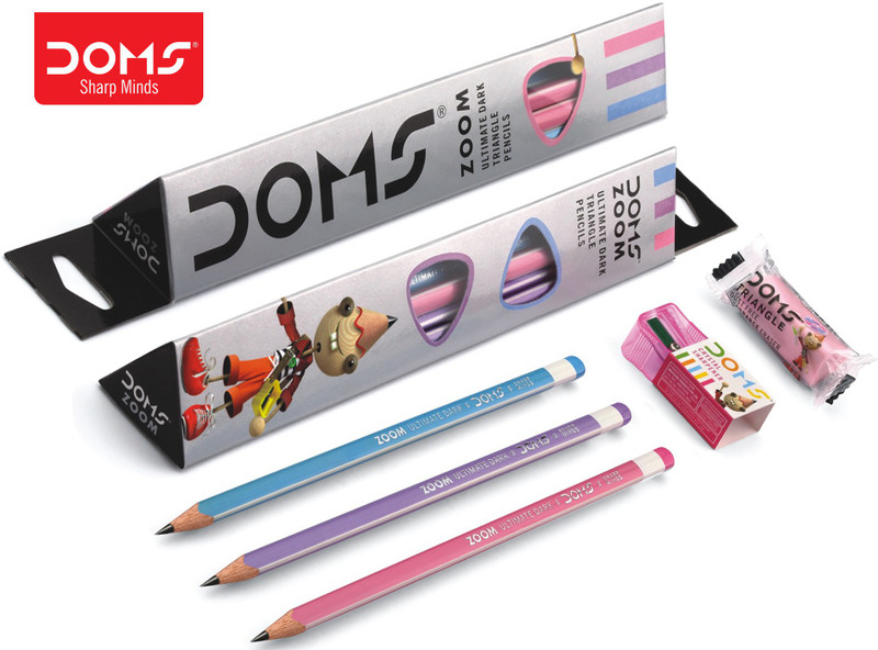 DOMS Doms zoom ultimate dark pencils Pencil(Set of 10, Pink, Purple)