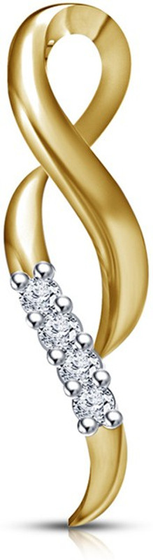 Kataria Jewellers Designer Yellow Gold plated Sterling Silver Pendant