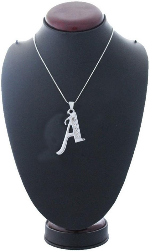 Rich & Famous Elegant A- Alphabets Alloy Pendant