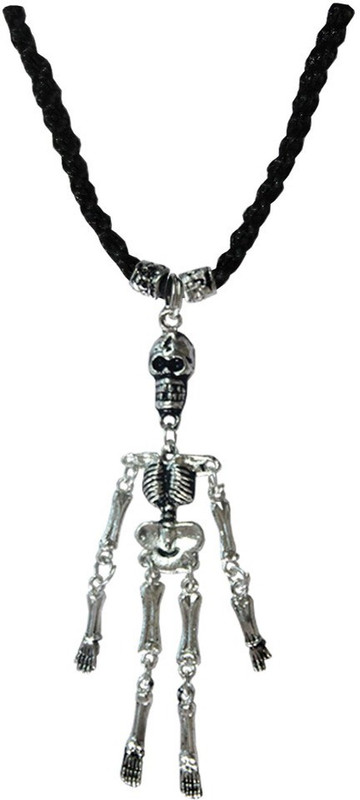 Rich & Famous Elegant Black Eyes Skeleton Fashion Alloy Pendant