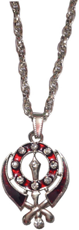 Men Style Sikh Khanda Alloy Pendant