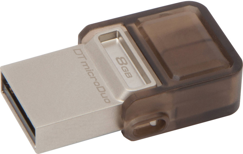 Kingston DataTraveler Micro Duo OTG 8 GB(Grey) RS.549 (18.00% Off) - Flipkart