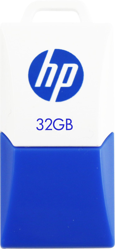 HP V160W 32 GB Pen Drive(White, Blue)