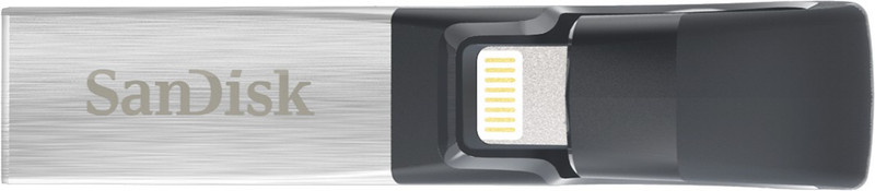 SanDisk iXpand Flash Drive 32 GB OTG Drive(Silver, Type A to Lightning) RS.3419 (28.00% Off) - Flipkart