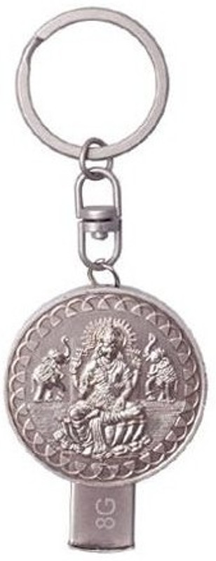 Enter Coin 8 GB Pen Drive(Silver)