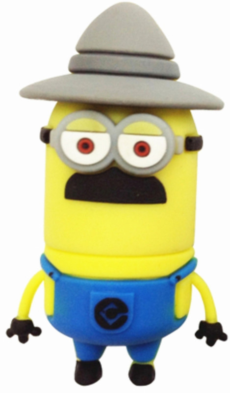 Microware Minions Hat Shape 16 GB Pen Drive