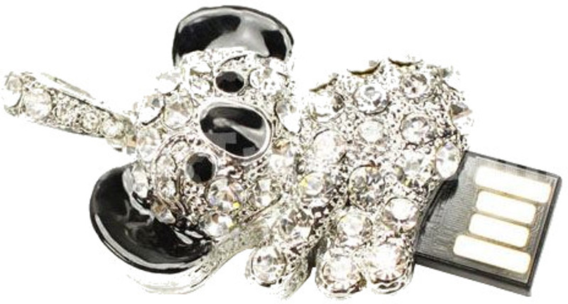 Microware Panda Shape Jewellery Designer Pen Drive 8 GB