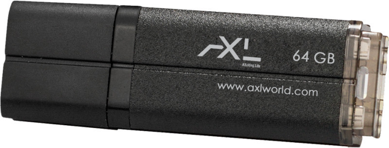AXL Cordial 64 GB Pen Drive(Black)