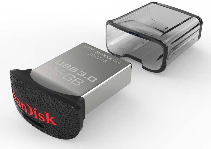 SanDisk Ultra fit 16 GB Pen Drive(Black)