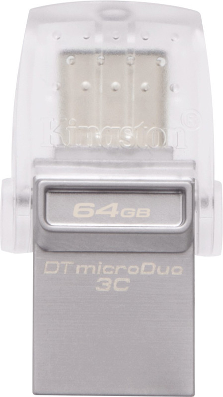 Kingston DTDUO3C/64GBIN 64 GB OTG Drive(Grey, Type A to Type C) RS.2199 (6.00% Off) - Flipkart