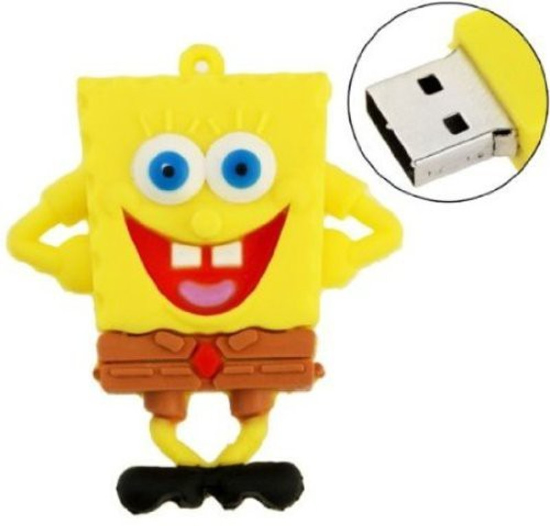 Microware Spongebobe 8 GB Pen Drive(Multicolor)