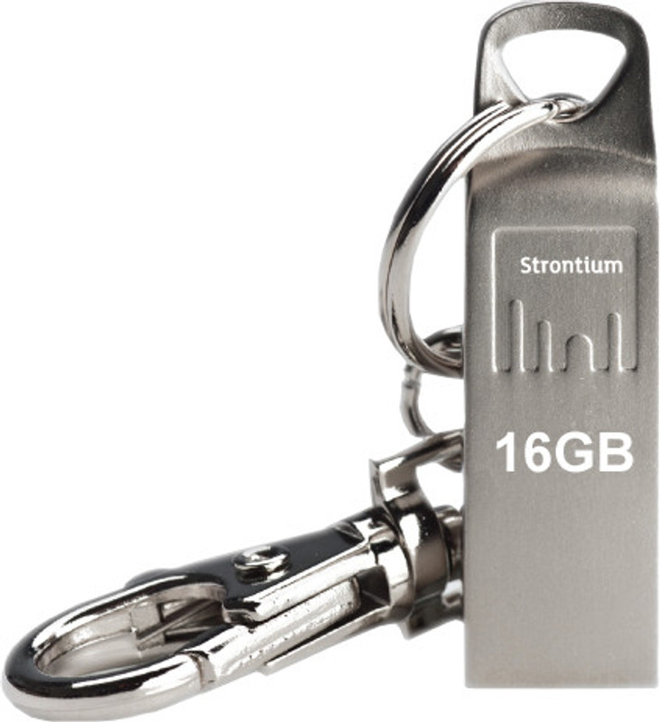 Strontium Ammo SR16GSLAMMO 16 GB Pen Drive(Silver) RS.537 (46.00% Off) - Flipkart