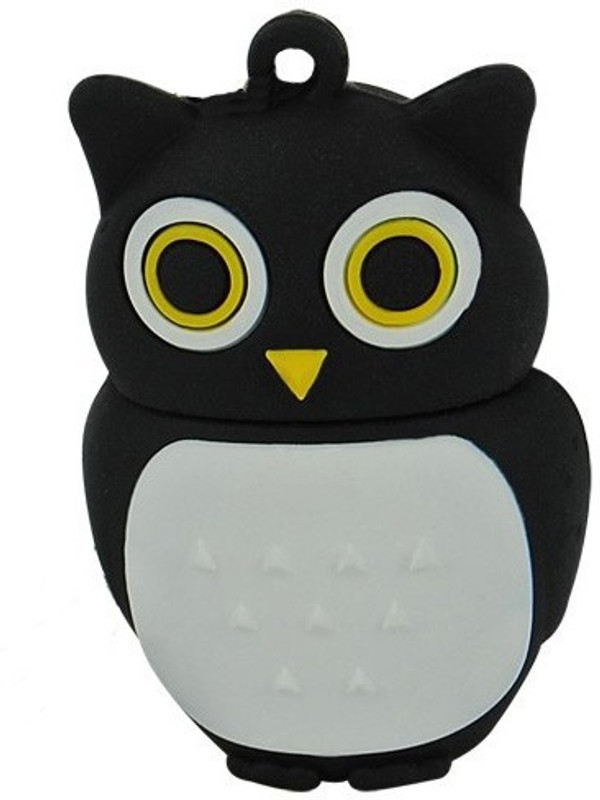 Microware Owl 8 GB Pen Drive(Black)