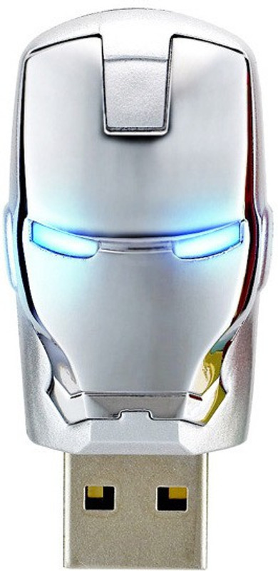Quace Super Hero 8 GB Pen Drive(Silver) RS.699 (46.00% Off) - Flipkart