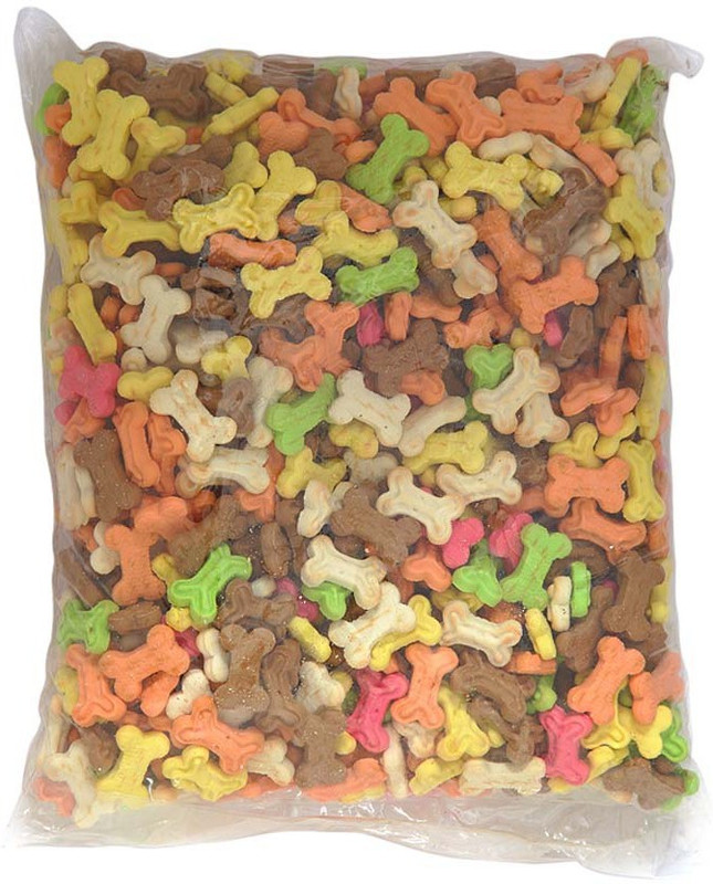 ecocart mix colour biscuits Egg 1 kg Dry Dog Food