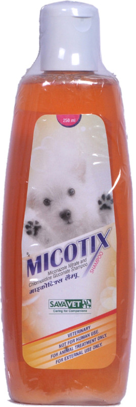 micotix PE0g336 Anti-dandruff, Flea and Tick, Hypoallergenic, Anti-parasitic, Allergy Relief, Anti-microbial, Anti-fungal, Anti-itching citrus Dog Shampoo(250 ml)