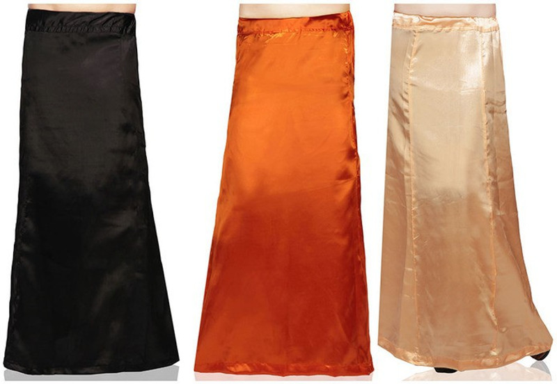 Small stitcches P876 Satin Blend Petticoat(Large)