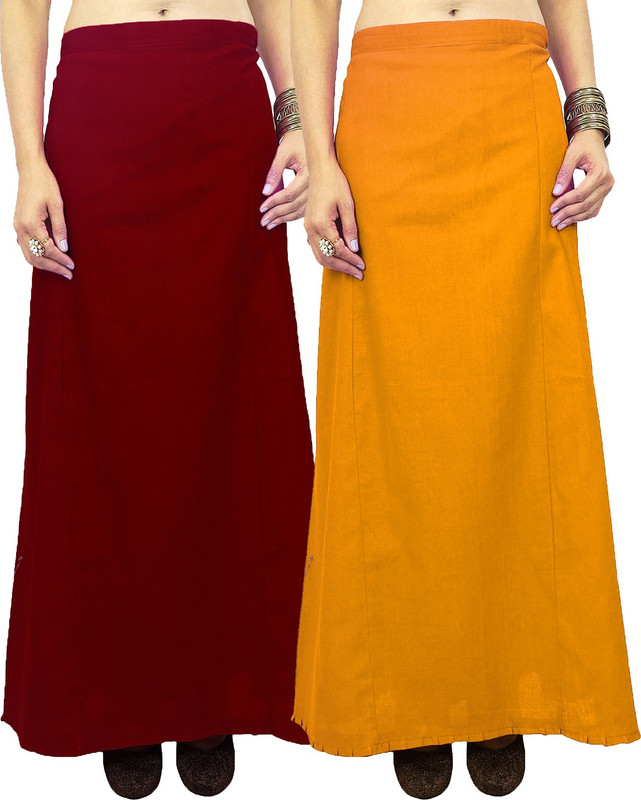 Javuli jja-in-mango-maroon Cotton Blend Petticoat(XXL)