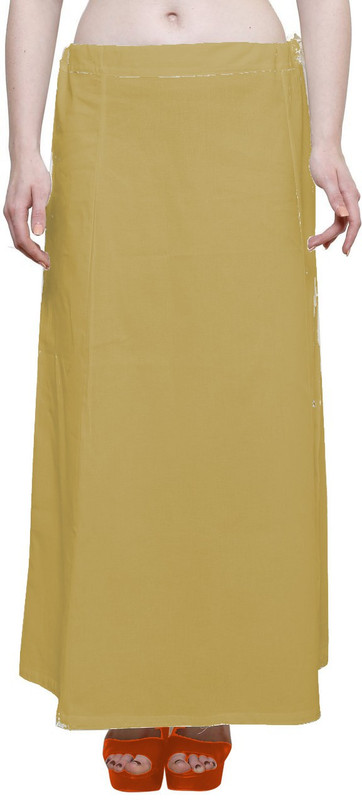 Zaributi PETTICOAT-42-CHIKU Cotton Blend Petticoat(XXL)