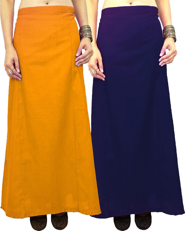 Javuli jja-in-navy-mango Cotton Blend Petticoat(XXL)