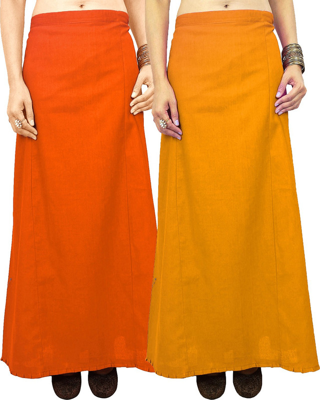 Javuli jja-in-mango-orange Cotton Blend Petticoat(XXL)
