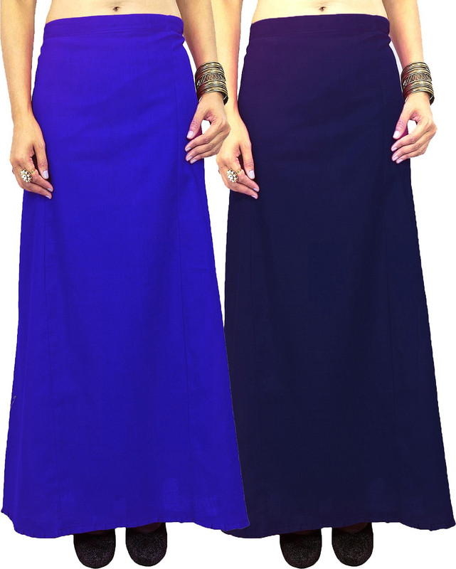 Javuli jja-in-navy-blue Cotton Blend Petticoat(XXL)