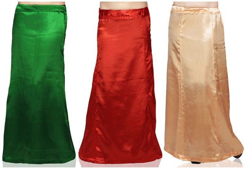 Small stitcches P316 Satin Blend Petticoat(Large)