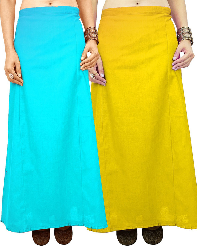 Javuli jja-in-yellow-sky Cotton Blend Petticoat(XXL)